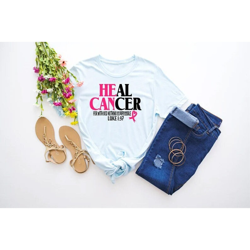 Breast Cancer Shirt, Breast Cancer Awareness Shirt, Pink Ribbon Shirt Hope shirt, Breast Cancer Fundraiser Shirts, Ribbon Awareness Shirt - 1.jpg