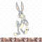 Kids Looney Tunes Bugs Bunny Vintage Portrait png, sublimation, digital download .jpg