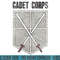 Attack on Titan Cadet Corps Shield png, sublimate.jpg