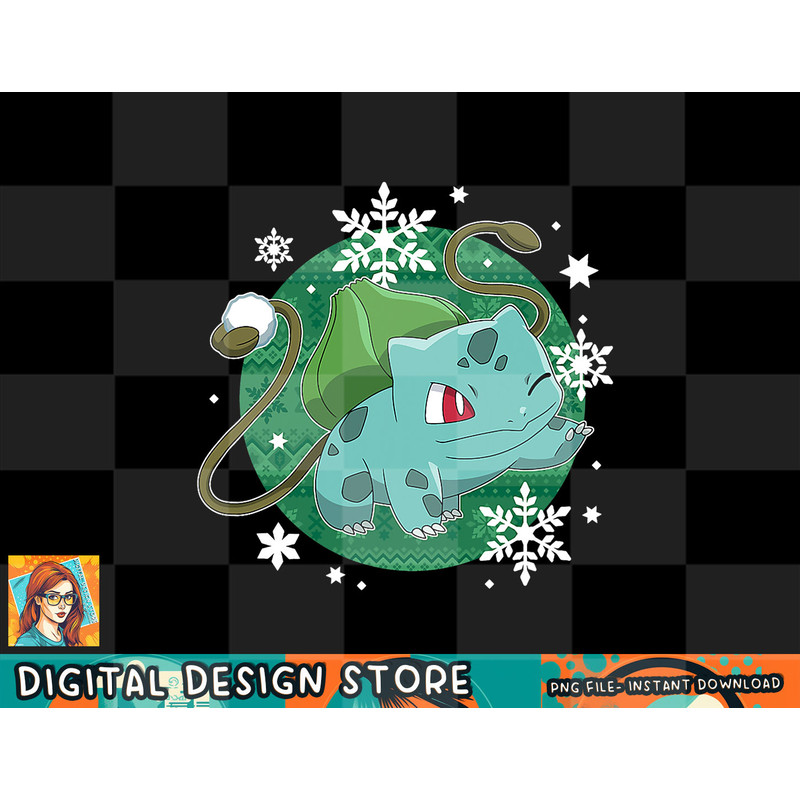 Pokemon - Bulba Pattern png, digital prints, sublimation.jpg