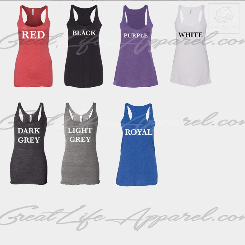 Custom Shirt, Custom Tank Top, Choose Your Text, Unisex, Sweaters, V-necks, Tops, Personalized T-shirt, Custom Text Tank - 3.jpg