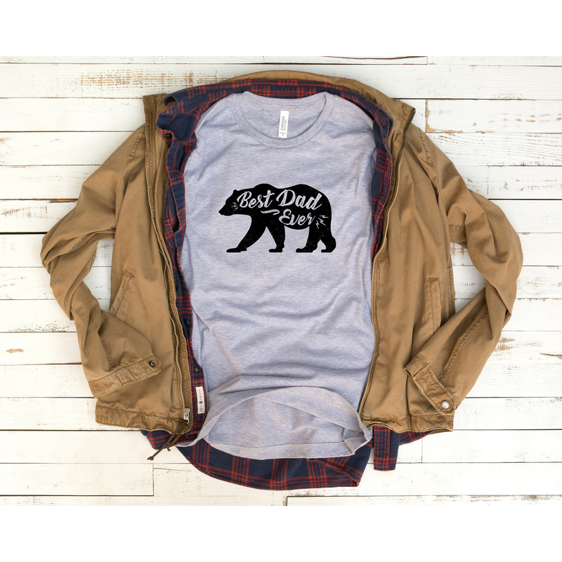 Best Dad Ever, Papa Bear Shirt, Fathers Day Shirt, Dad Birthday Gift, Birthday Gift For Dad, Fathers Day Gift From Daughter,Fathers Day Gift - 1.jpg