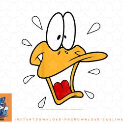 kids looney tunes daffy duck surprised big face png, sublimation, digital download