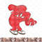 Kids Looney Tunes Gossamer Simple Portrait png, sublimation, digital download .jpg