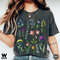 Botanical Shirt, Vintage Floral T-shirt, Flower Tee, Vintage Botanical, Wildflower Botanical Print, Oversized Shirt, Graphic Tshirt - 1.jpg