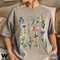 Botanical Shirt, Vintage Floral T-shirt, Flower Tee, Vintage Botanical, Wildflower Botanical Print, Oversized Shirt, Graphic Tshirt - 3.jpg