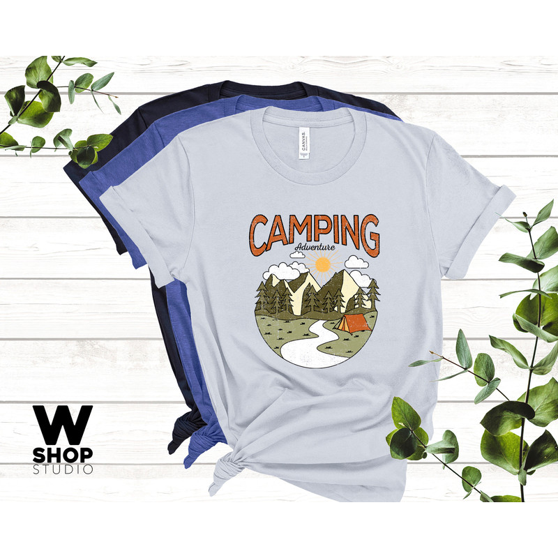 Camp Lover Shirt, Camping Shirt, Camping Heart Shirt, Cute Hiking Shirt, Adventure Shirt, Camper Shirt For Men, Women, Best Camper Gift - 2.jpg
