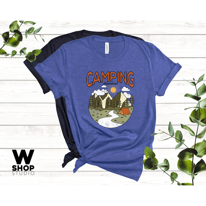 Camp Lover Shirt, Camping Shirt, Camping Heart Shirt, Cute Hiking Shirt, Adventure Shirt, Camper Shirt For Men, Women, Best Camper Gift - 3.jpg
