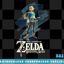 legend of zelda breath of the wild princess graphic t-shirt png, sublimate, digital download