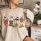 Christmas Coffee Sweatshirt, Christmas Sweatshirt, Christmas Shirt, Coffee Lover Gift Worker Winter Christmas Snowman Latte Coffee Lover - 2.jpg