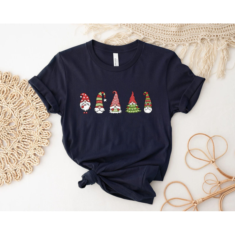 Christmas Gnome Tshirt - Cute Gnomies Tshirt - Merry Christmas T-shirt - Gnome For The Holidays Shirt - Cute Christmas Tee - 1.jpg