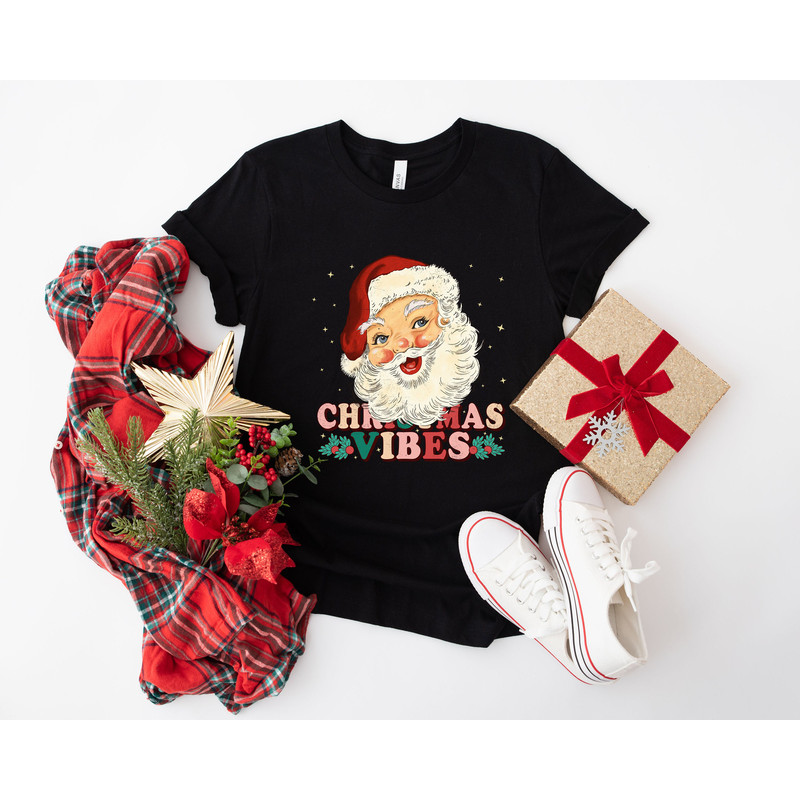 Christmas Santa Shirt, Retro Santa Shirt, Gift For Christmas, Retro Christmas Shirt, Christmas Shirt For Women, Gift For Women, Santa Shirt - 7.jpg