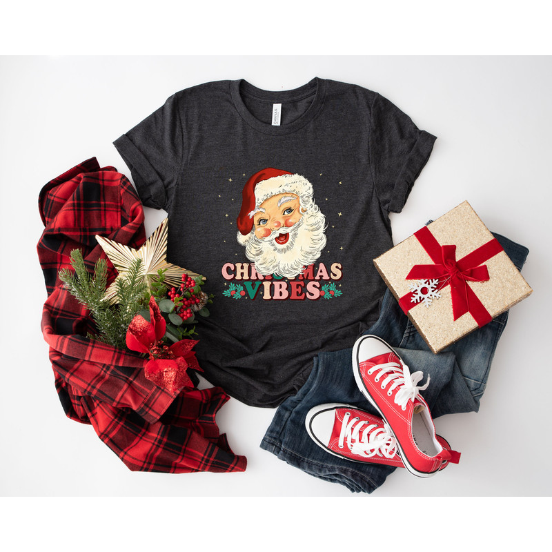 Christmas Santa Shirt, Retro Santa Shirt, Gift For Christmas, Retro Christmas Shirt, Christmas Shirt For Women, Gift For Women, Santa Shirt - 8.jpg