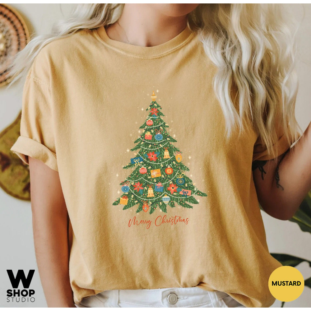 Christmas Trees Shirt, Christmas Shirts for Women, Christmas Tee, Christmas TShirt, Shirts For Christmas, Cute Christmas t-shirt, Holiday - 1.jpg