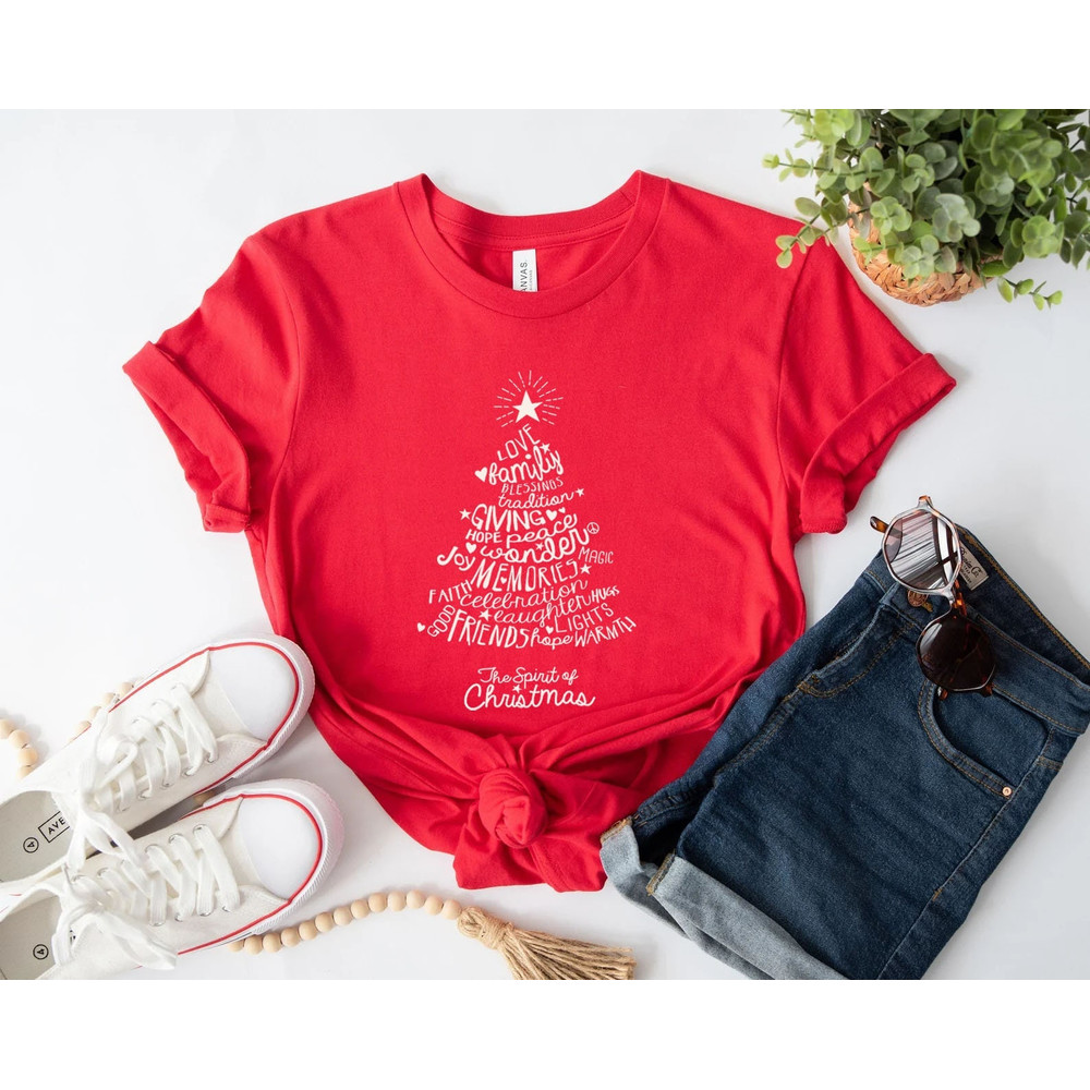 Christmas Trees Shirt, Christmas Shirts for Women, Christmas Tee, Christmas TShirt, Shirts For Christmas,Cute Christmas t-shirt,Holiday Tee - 1.jpg