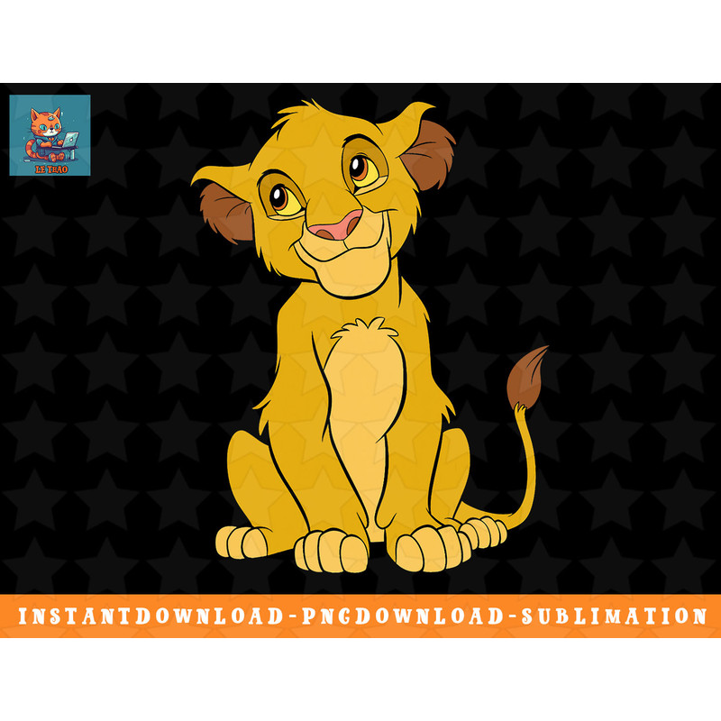 Disney Lion King Cute Simba png, sublimation, digital download.jpg