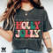 Comfort Colors Holly Jolly Funny Christmas t-shirt, funny chritmas t-shirt, Christmas t-shirt, holiday apparel, Retro christmas - 3.jpg