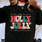 Comfort Colors Holly Jolly Funny Christmas t-shirt, funny chritmas t-shirt, Christmas t-shirt, holiday apparel, Retro christmas - 4.jpg