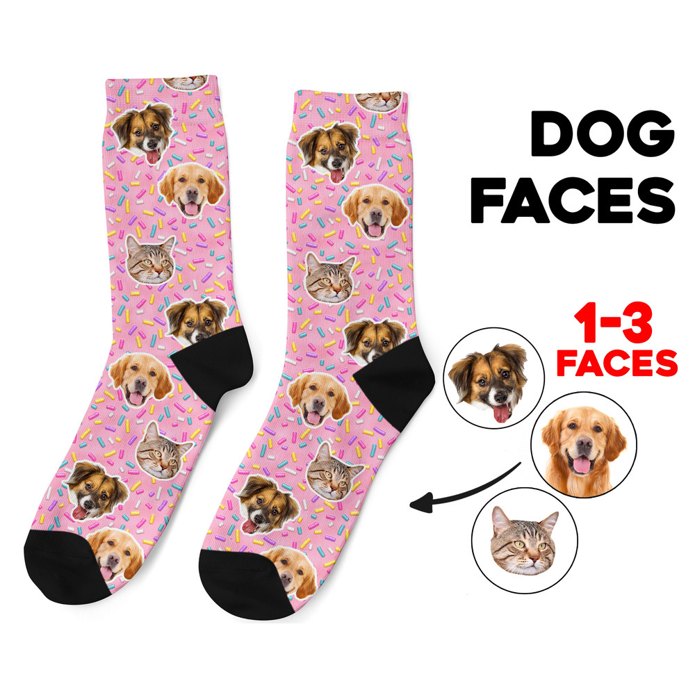 Custom Dog Socks, Personalized Pet Photo Socks Customized Cute Dog Face Socks, Dog Lover Picture Gift Funny Dog Socks Dog Mom Gift Pet Socks - 1.jpg