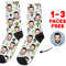 Custom Face Socks, Personalized Photo Socks, Cactus Picture Socks, Face on Socks, Customized Funny Photo Gift For Her, Him or Best Friends - 1.jpg