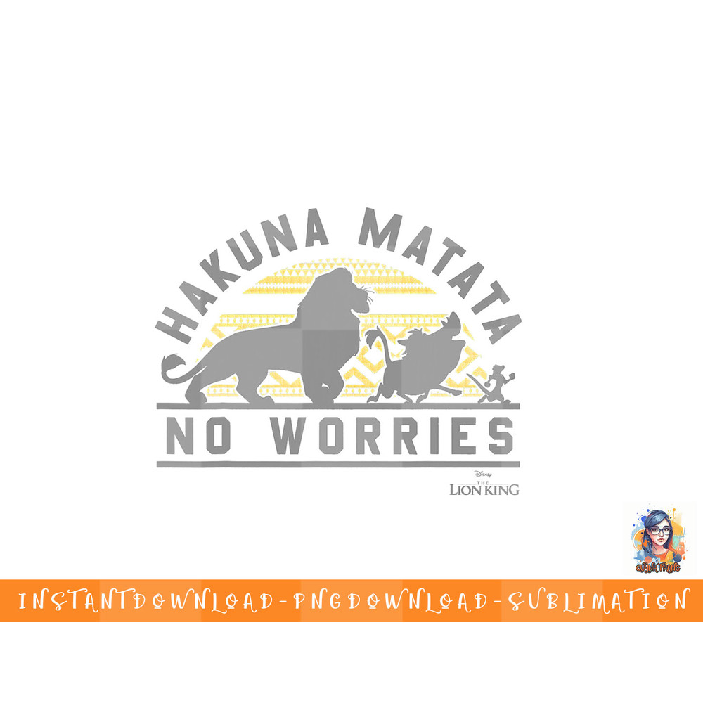 Disney Lion King Best Friends Hakuna Matata Silhouette png, sublimation, digital download.jpg