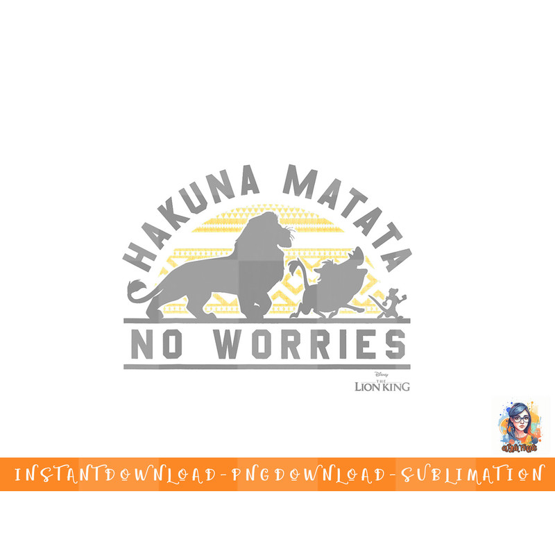 Disney Lion King Best Friends Hakuna Matata Silhouette png, sublimation, digital download.jpg