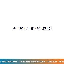 friends logo  png, sublimation