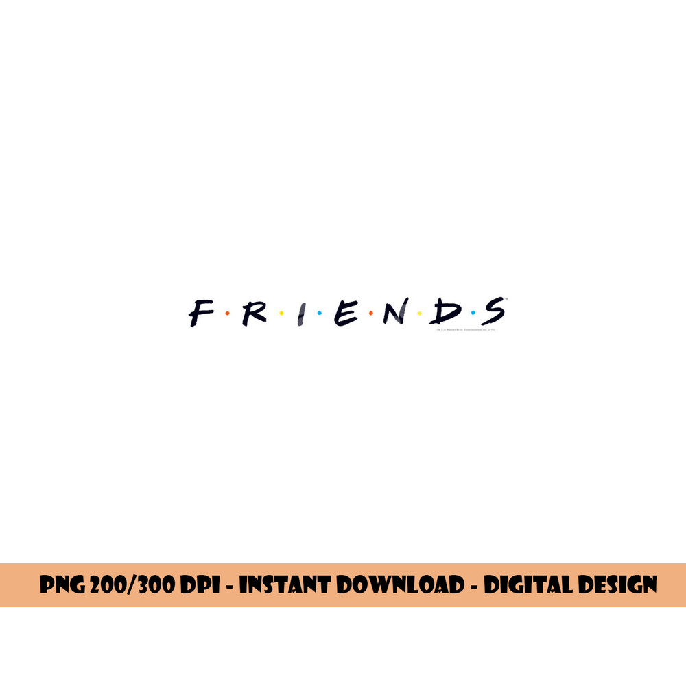Friends Logo  png, sublimation .jpg