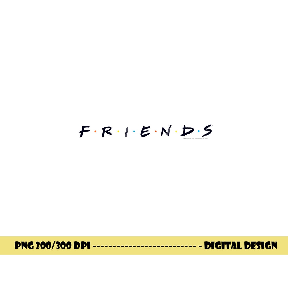 Friends Logo png, sublimation .jpg