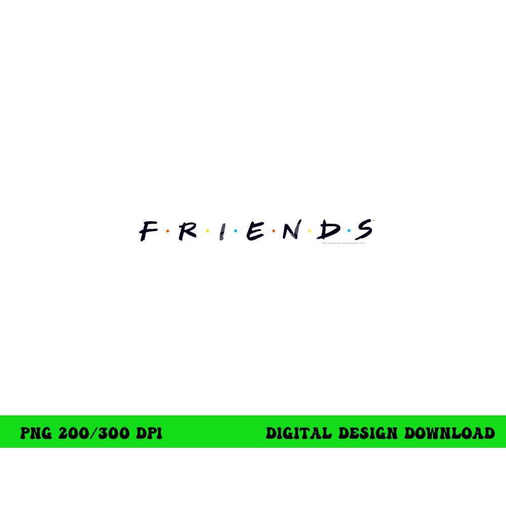 Friends Logo  png, sublimation .jpg