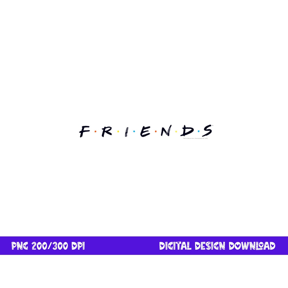 Friends Logo png, sublimation .jpg