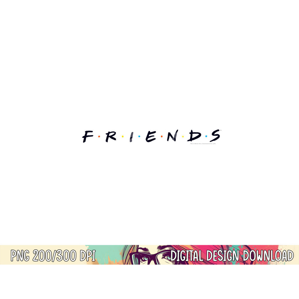 Friends Logo png, sublimation .jpg