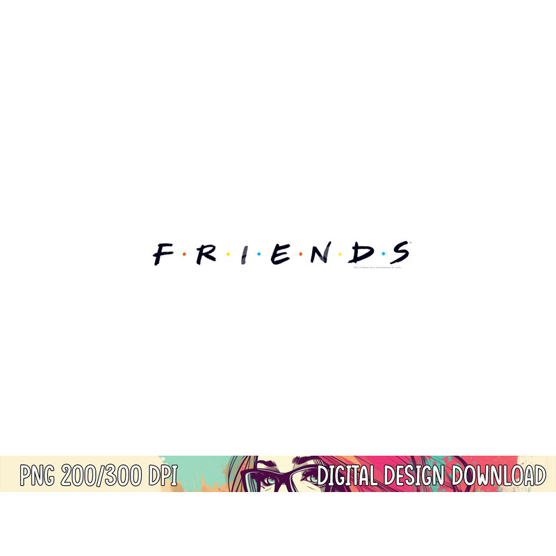 Friends Logo png, sublimation .jpg