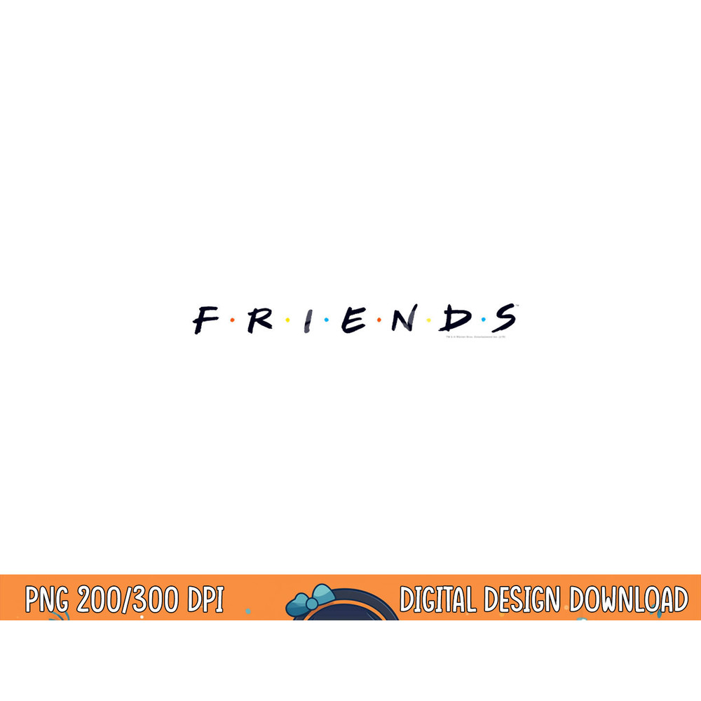Friends Logo  png, sublimation .jpg