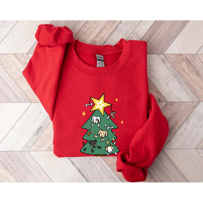 Dog Christmas Tree, Merry Dogmas, Christmas Dog Sweater, Dog Jumper Sweater, Dog Mom Gift, Gifts for Dog Lovers - 2.jpg