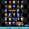 Legend Of Zelda Character Pixel Art Portrait Grid png, sublimate, digital download.jpg