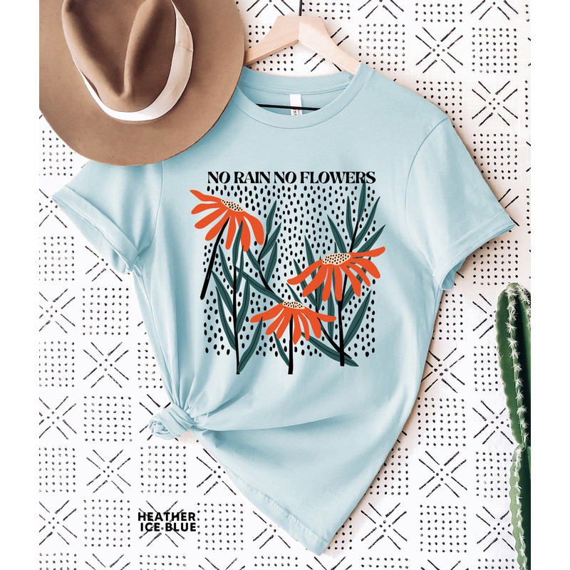 Flower Shirt, Gift For Her, Flower Shirt Aesthetic, Floral Graphic Tee, Floral Shirt, Flower T-shirt, Wild Flower Shirt, Wildflower T-shirt - 3.jpg
