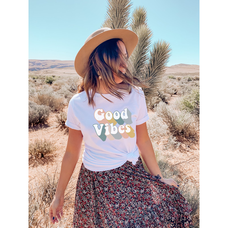 Good Vibes Shirt, Good Vibes Only, Peace Shirt, Retro Shirt, Kindness Shirt, Vintage Shirt, Sunshine, Hippie Shirts, Retro Inspired Design - 4.jpg
