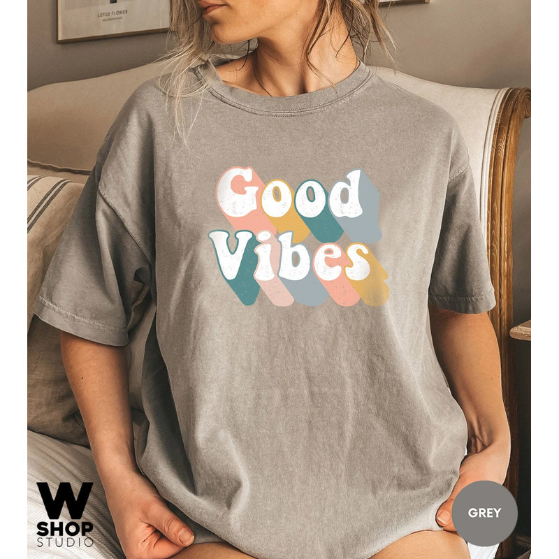 Good Vibes Shirt, Good Vibes Only, Peace Shirt, Retro Shirt, Kindness Shirt, Vintage Shirt, Oversized Sunshine, Hippie Retro Inspired - 8.jpg