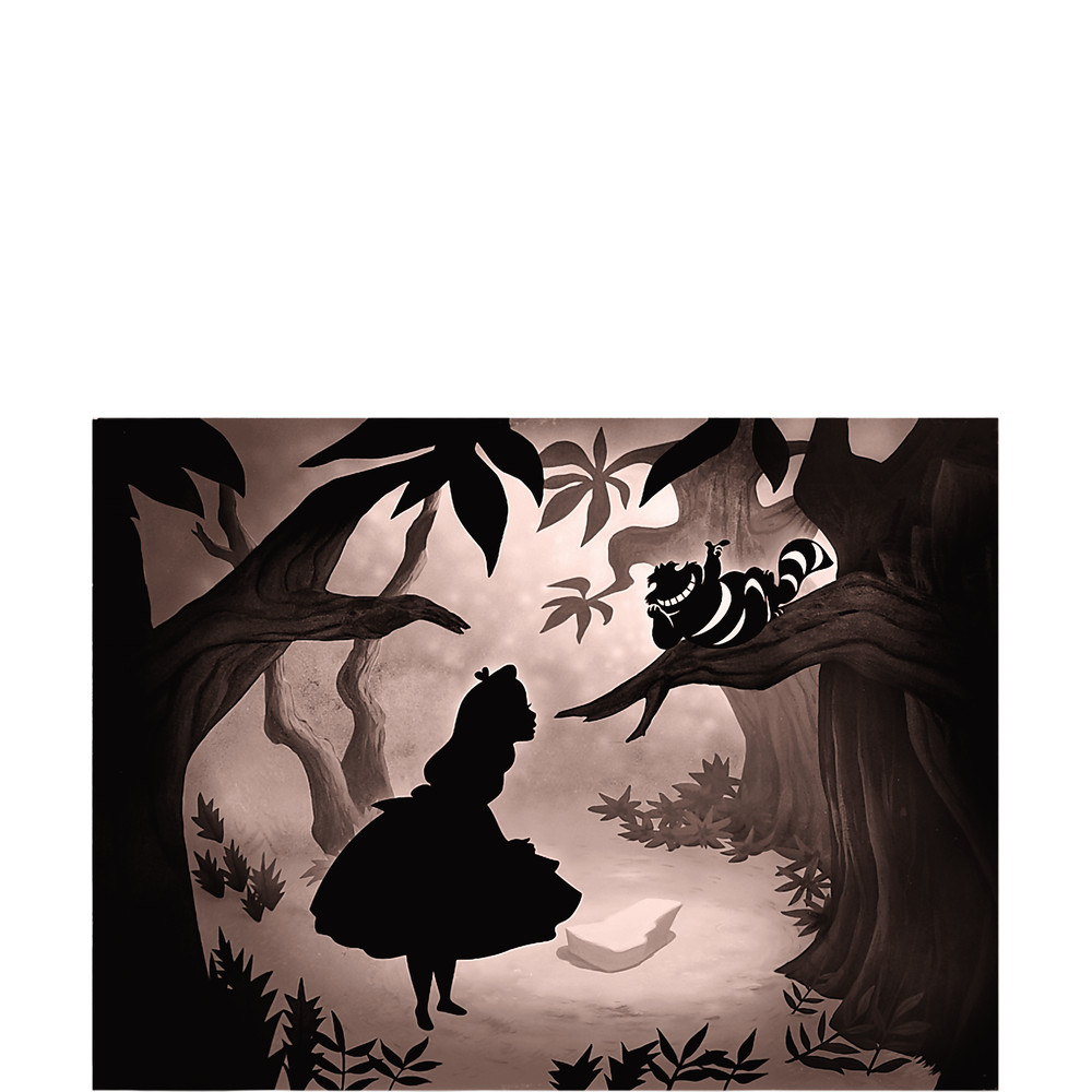 Disney Alice In Wonderland Alice And Cheshire Cat Silhouette png, sublimation, digital download.pngDisney Alice In Wonderland Alice And Cheshire Cat Silhouette