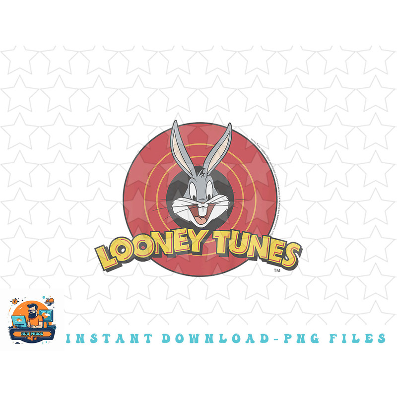Kids Looney Tunes Bugs Bunny Classic Logo png, sublimation, digital download.jpg