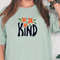 Kind Flower Shirt, Hippie Flower Shirt Aesthetic, Oversized Floral Graphic Tee, Wildflower Shirt, Bohemian T shirt, Boho Gift For Her - 6.jpg