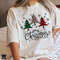 Ladies Merry Christmas Shirt, Women Christmas Shirt, Cute Christmas Shirt, Women Holiday Shirt, Leopard Print Christmas Tree Shirt - 6.jpg