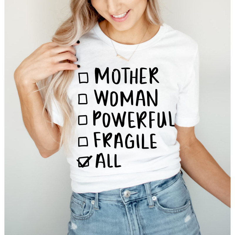 Mom Crewneck Shirt Gift, Mama Print Tshirt, Mama T-Shirt, Mothers day, Gift for New Mom, Mom Life Shirt, Mama Shirt, Gift for Her - 5.jpg