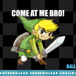legend of zelda come at me bro link action pose png, sublimate, digital download