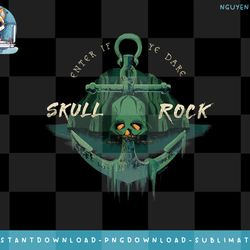 disney peter pan & wendy skull rock enter if ye dare disney png, digital prints
