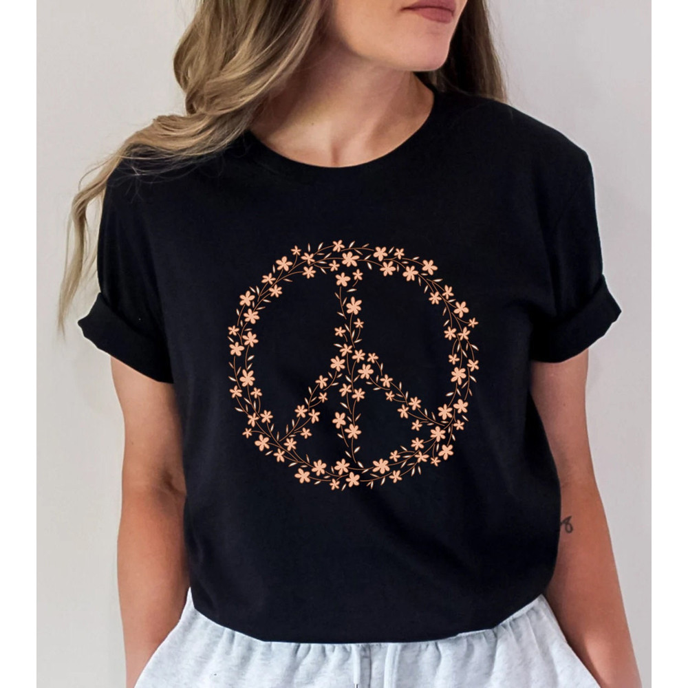 Peace Shirt, Peace T-shirt, Peace Sign Shirt, Peace Sign T-Shirt, Peace Symbol, Peace T-Shirt, Peace Symbol Shirt, Graphic Tees For Women - 3.jpg