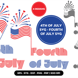 4th of July SVG - Fourth of July SVG