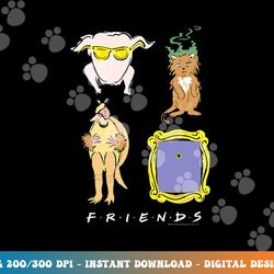 friends symbols t shirt  png, sublimation