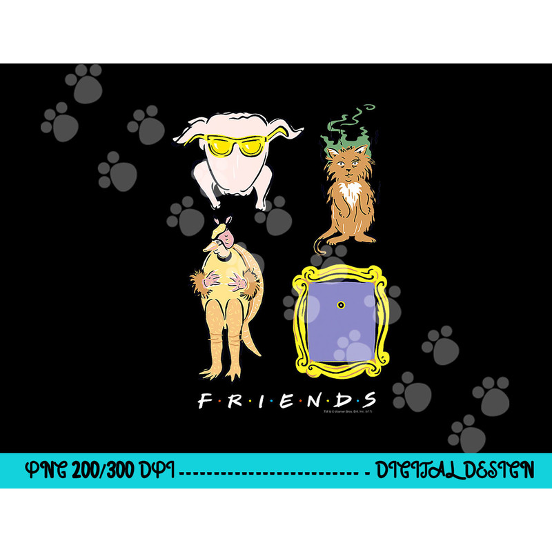 Friends Symbols T Shirt png, sublimation .jpg
